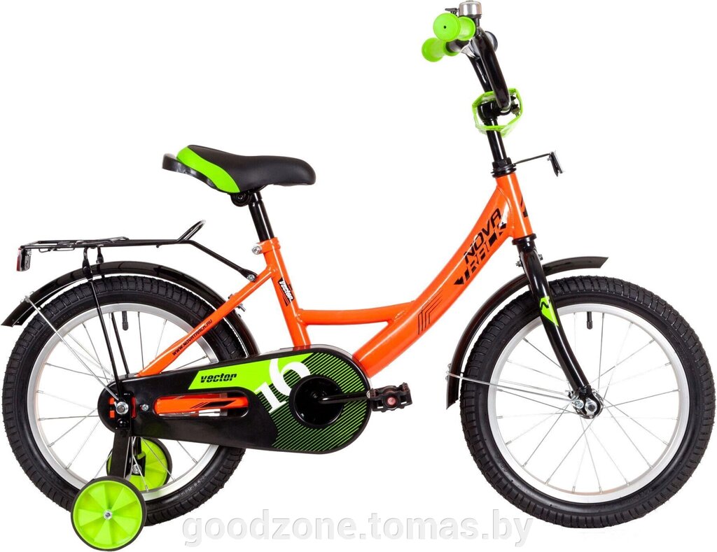Детский велосипед Novatrack Vector 16 2022 163VECTOR. OR22 (оранжевый) от компании Интернет-магазин «Goodzone. by» - фото 1