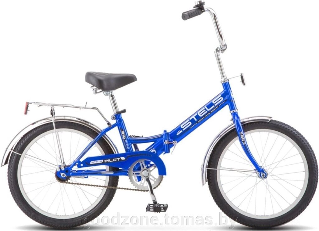 Детский велосипед Stels Pilot 20 310 C Z010 (синий) от компании Интернет-магазин «Goodzone. by» - фото 1