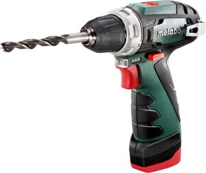 Дрель-шуруповерт Metabo PowerMaxx BS 600984000 (с 2-мя АКБ)