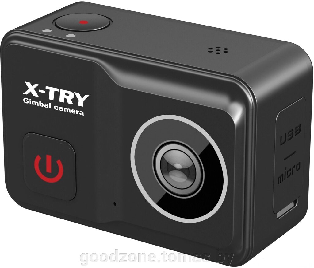 Экшен-камера X-try XTC502 Gimbal Real 4K/60FPS WDR Wi-Fi Power от компании Интернет-магазин «Goodzone. by» - фото 1