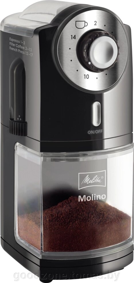 Электрическая кофемолка Melitta Molino (черный) от компании Интернет-магазин «Goodzone. by» - фото 1