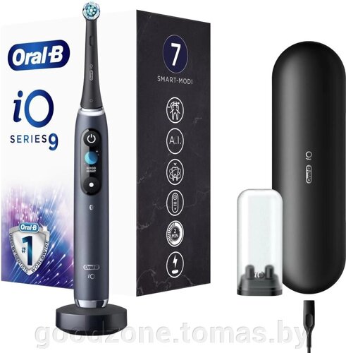 Электрическая зубная щетка Oral-B iO 9 (черный)