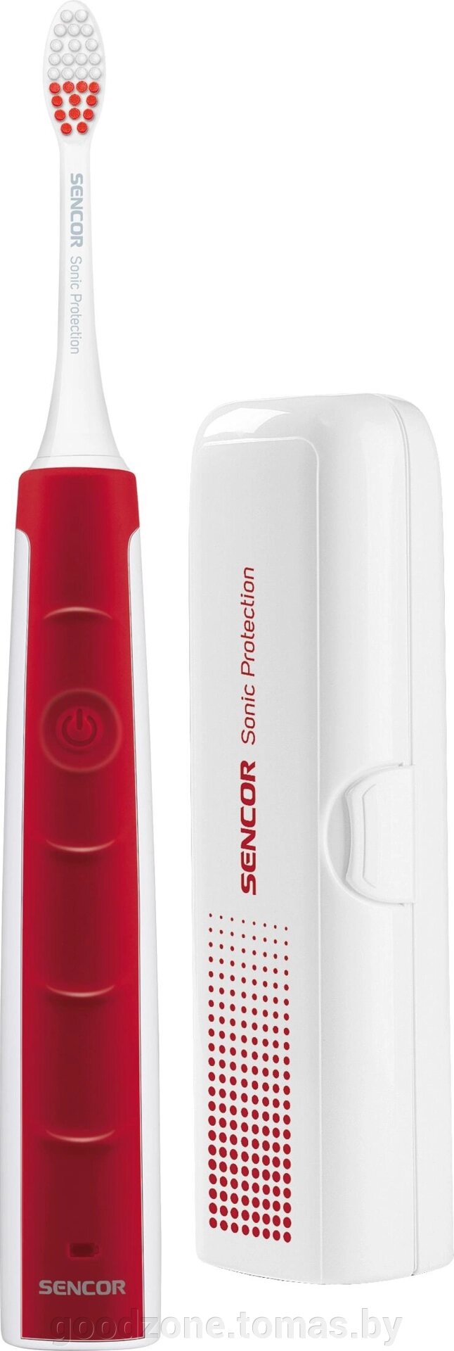 Электрическая зубная щетка Sencor SOC 1101RD от компании Интернет-магазин «Goodzone. by» - фото 1