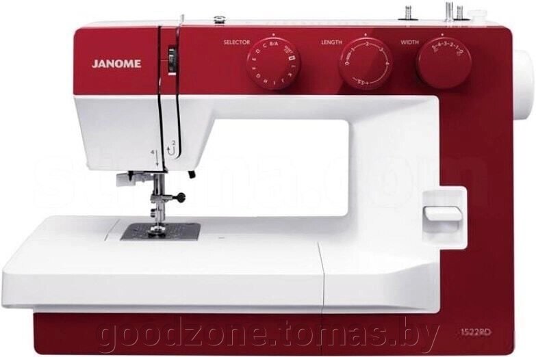 Электромеханическая швейная машина Janome 1522RD от компании Интернет-магазин «Goodzone. by» - фото 1