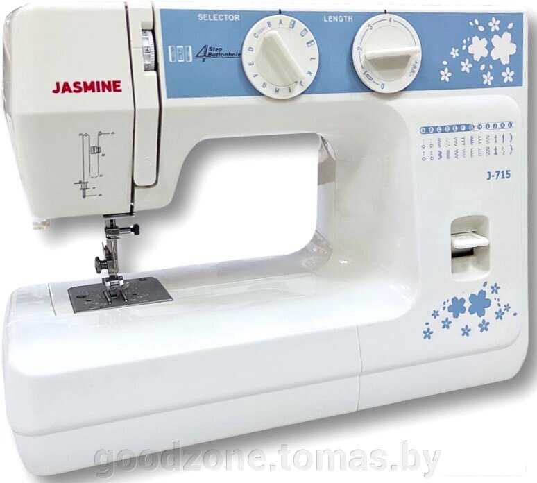 Электромеханическая швейная машина Jasmine J-715 от компании Интернет-магазин «Goodzone. by» - фото 1