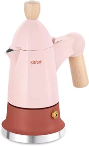 Гейзерная кофеварка Kitfort KT-7152-1
