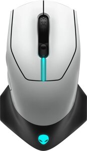 Игровая мышь Dell AW610M (белый)