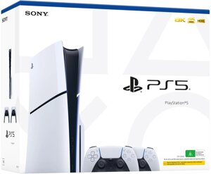 Игровая приставка Sony PlayStation 5 Slim (2 геймпада)