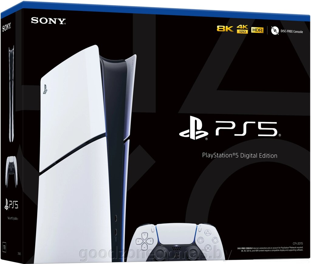 Игровая приставка Sony PlayStation 5 Slim Digital Edition от компании Интернет-магазин «Goodzone. by» - фото 1