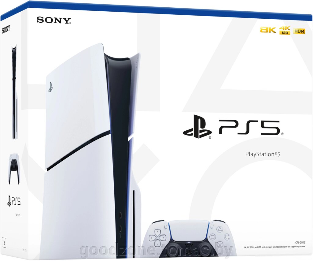 Игровая приставка Sony PlayStation 5 Slim от компании Интернет-магазин «Goodzone. by» - фото 1
