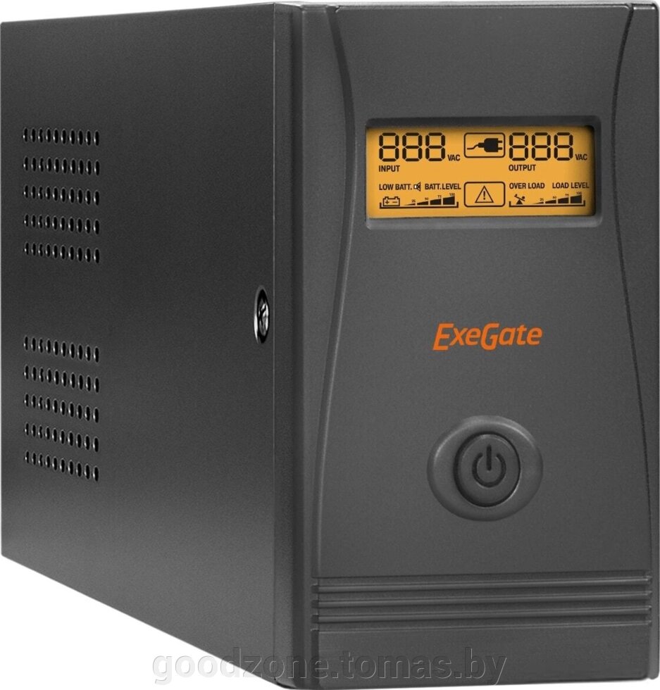 Источник бесперебойного питания ExeGate Power Smart ULB-800. LCD. AVR. C13. RJ. USB от компании Интернет-магазин «Goodzone. by» - фото 1