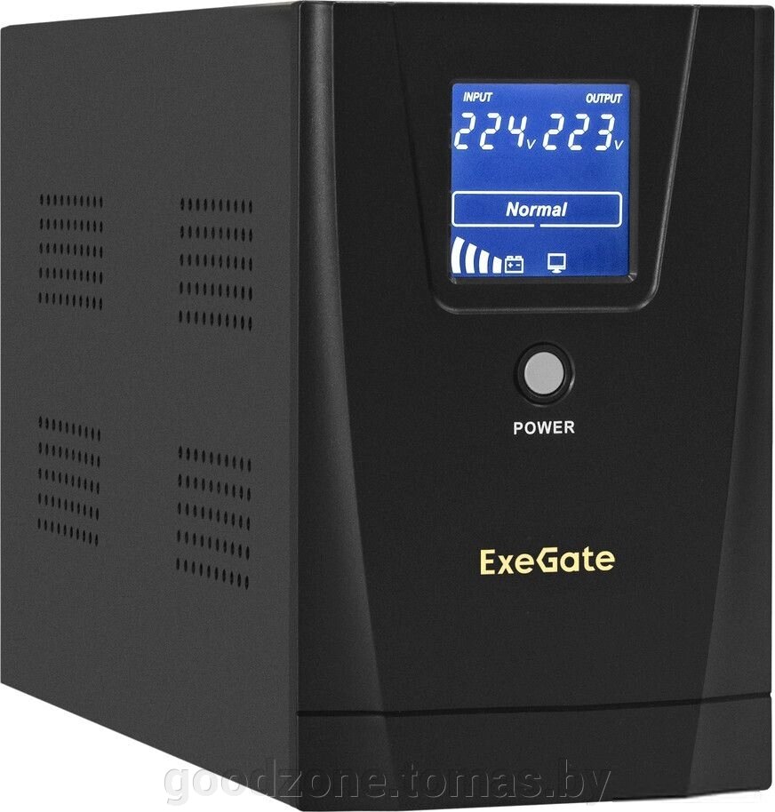 Источник бесперебойного питания ExeGate SpecialPro Smart LLB-2000. LCD. AVR. 4C13. RJ. USB EX292631RUS от компании Интернет-магазин «Goodzone. by» - фото 1