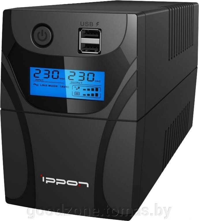 Источник бесперебойного питания IPPON Back Power Pro II 650 Euro от компании Интернет-магазин «Goodzone. by» - фото 1