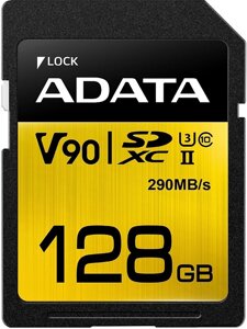 Карта памяти ADATA premier ONE ASDX128GUII3cl10-C SDXC 128GB