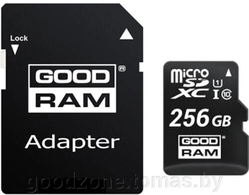 Карта памяти GOODRAM ALL in ONE microSDXC M1AA-2560R12 256GB от компании Интернет-магазин «Goodzone. by» - фото 1