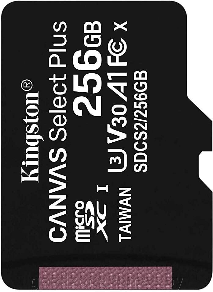 Карта памяти Kingston Canvas Go! Plus microSDXC 256GB от компании Интернет-магазин «Goodzone. by» - фото 1