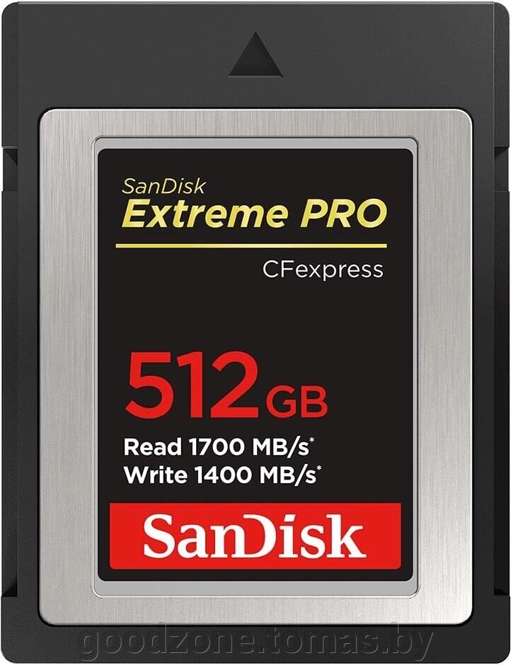 Карта памяти SanDisk Extreme Pro CFexpress Type B SDCFE-512G-GN4NN 512GB от компании Интернет-магазин «Goodzone. by» - фото 1