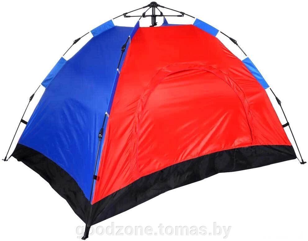 Кемпинговая палатка Руссо Туристо 122-054 (красный/синий) от компании Интернет-магазин «Goodzone. by» - фото 1
