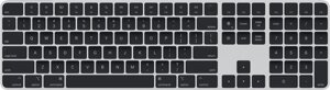 Клавиатура Apple Magic Keyboard MMMR3ZA/A (с Touch ID и цифровой панелью, с черными клавишами, раскладка US English)