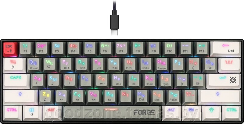 Клавиатура Defender Forge GK-345 (Outemu Red) от компании Интернет-магазин «Goodzone. by» - фото 1