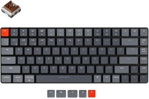 Клавиатура Keychron K3 V2 RGB K3-E3-RU (Keychron Low Profile Optical Brown)