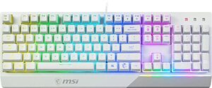 Клавиатура MSI Vigor GK30 (белый)