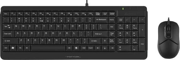 Клавиатура + мышь A4Tech Fstyler F1512 (черный) от компании Интернет-магазин «Goodzone. by» - фото 1