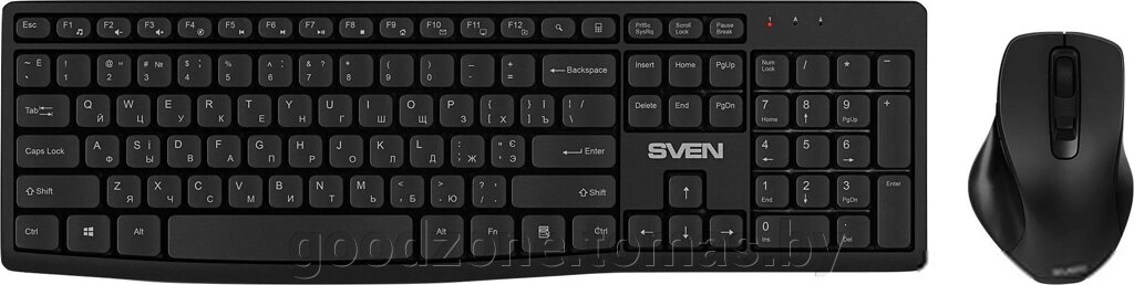 Клавиатура + мышь SVEN KB-C3500W от компании Интернет-магазин «Goodzone. by» - фото 1
