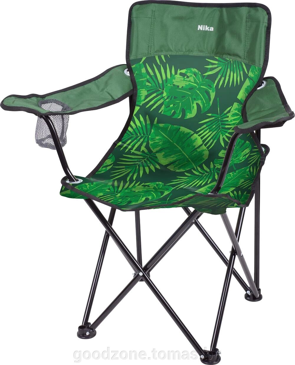 Кресло Nika Премиум ПСП5/2 (тропические листья на темном) от компании Интернет-магазин «Goodzone. by» - фото 1