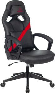 Кресло Zombie Driver (черный/красный)
