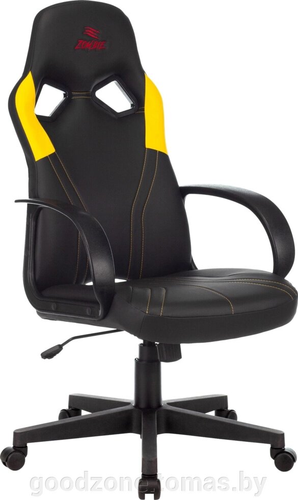 Кресло Zombie Runner (черный/желтый) от компании Интернет-магазин «Goodzone. by» - фото 1
