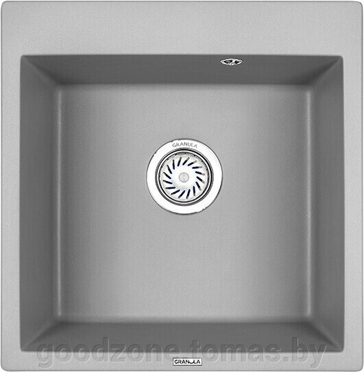 Кухонная мойка Granula GR-5102 (алюминиум) от компании Интернет-магазин «Goodzone. by» - фото 1