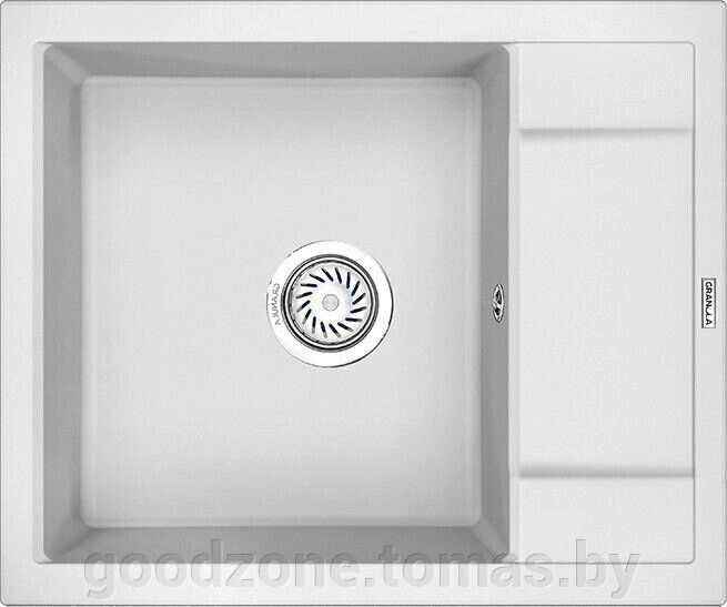 Кухонная мойка Granula GR-6002 (арктик) от компании Интернет-магазин «Goodzone. by» - фото 1