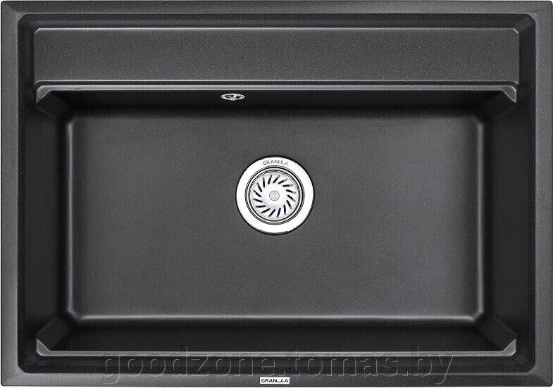 Кухонная мойка Granula KS-7301 (черный) от компании Интернет-магазин «Goodzone. by» - фото 1