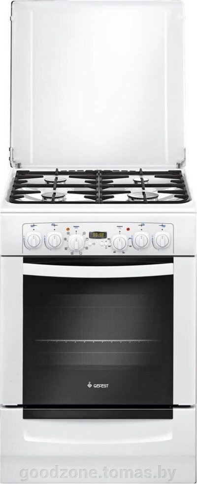 Кухонная плита GEFEST 6102-03 (стальные решетки) от компании Интернет-магазин «Goodzone. by» - фото 1
