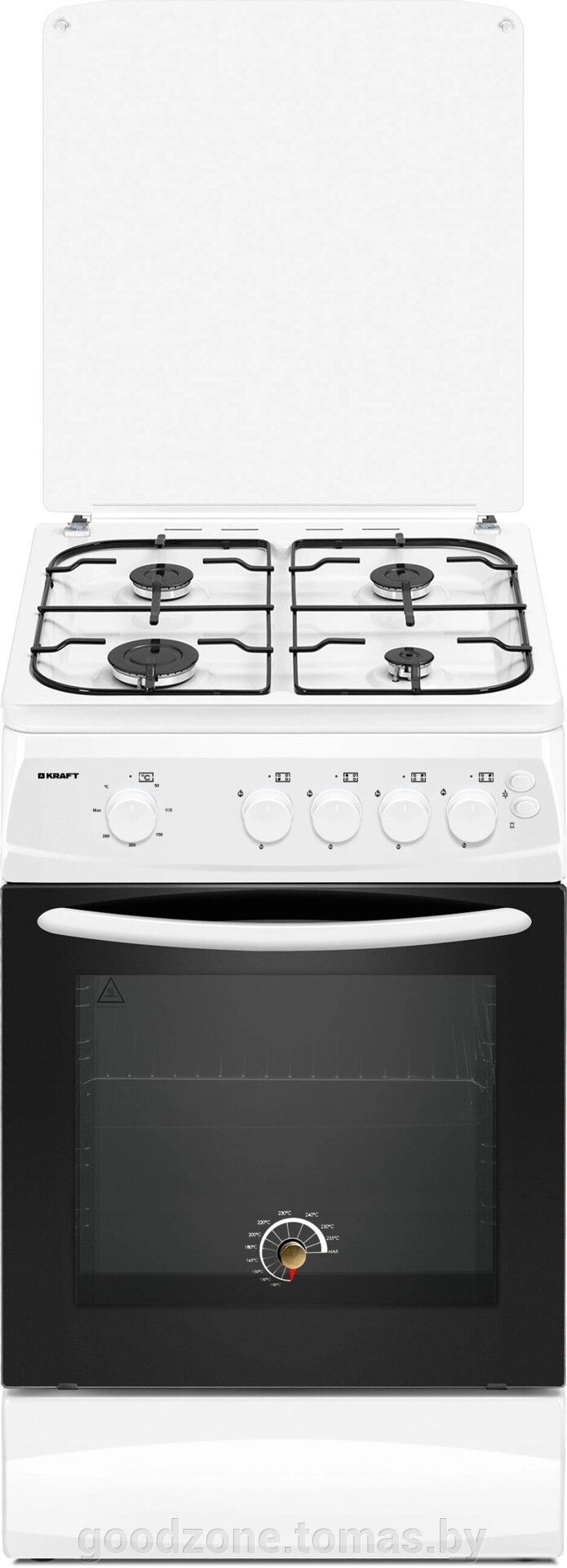 Кухонная плита Kraft KF-FSK5403AGW от компании Интернет-магазин «Goodzone. by» - фото 1