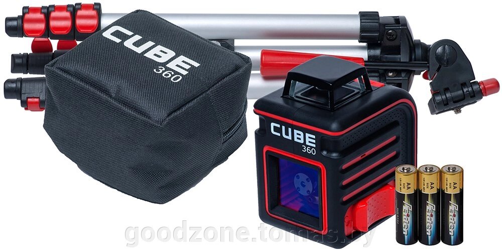 Лазерный нивелир ADA Instruments CUBE 360 PROFESSIONAL EDITION (A00445) от компании Интернет-магазин «Goodzone. by» - фото 1