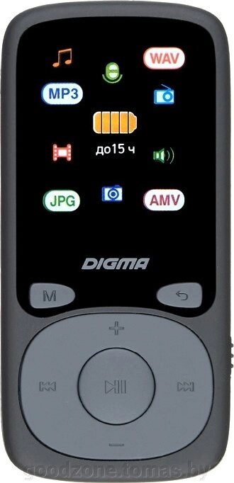 MP3 плеер Digma B4 8GB (черный) от компании Интернет-магазин «Goodzone. by» - фото 1