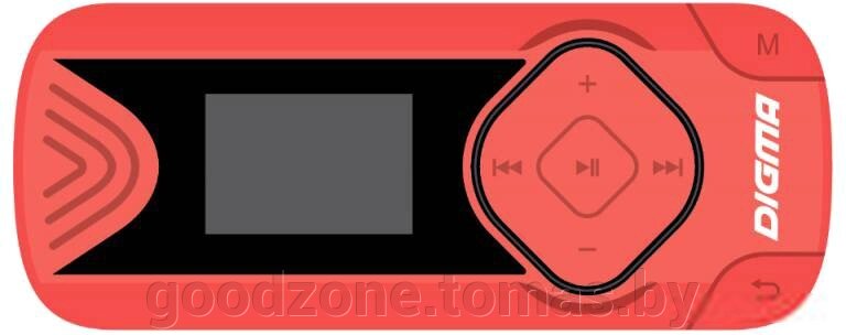 MP3 плеер Digma R3 8GB (красный) от компании Интернет-магазин «Goodzone. by» - фото 1