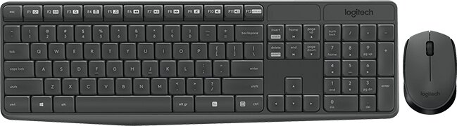 Мышь + клавиатура Logitech MK235 Wireless Combo 920-007948 от компании Интернет-магазин «Goodzone. by» - фото 1