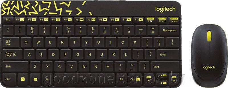 Мышь + клавиатура Logitech MK240 Nano (черный) от компании Интернет-магазин «Goodzone. by» - фото 1