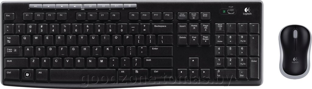 Мышь + клавиатура Logitech Wireless Combo MK270 от компании Интернет-магазин «Goodzone. by» - фото 1