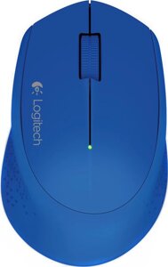 Мышь Logitech Wireless Mouse M280 (синий)910-004290]