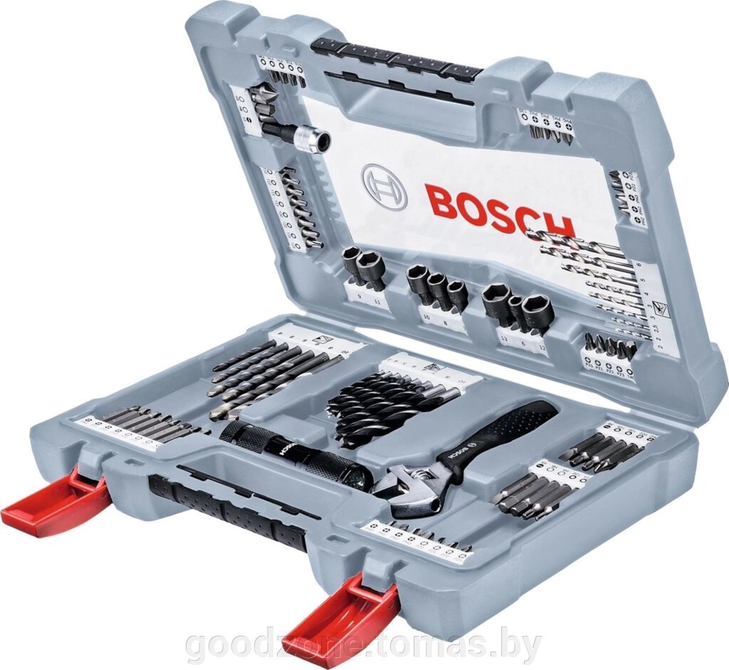 Набор оснастки Bosch 2608P00235 (91 предмет) от компании Интернет-магазин «Goodzone. by» - фото 1