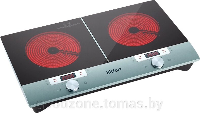 Настольная плита Kitfort KT-155 от компании Интернет-магазин «Goodzone. by» - фото 1