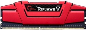 Оперативная память G. skill ripjaws V 2x4GB DDR4 PC4-21300 (F4-2666C15D-8GVR)