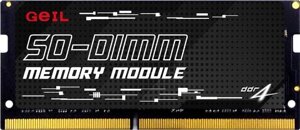 Оперативная память geil 16гб DDR4 sodimm 3200 мгц GS416GB3200C22SC