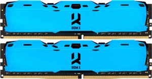 Оперативная память goodram IRDM X 2x8гб DDR4 3200 мгц IR-XB3200D464L16SA/16GDC