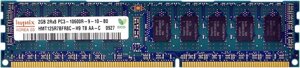 Оперативная память Hynix 2GB DDR3 Registered PC3-10600 HMT125R7BFR8C-H9