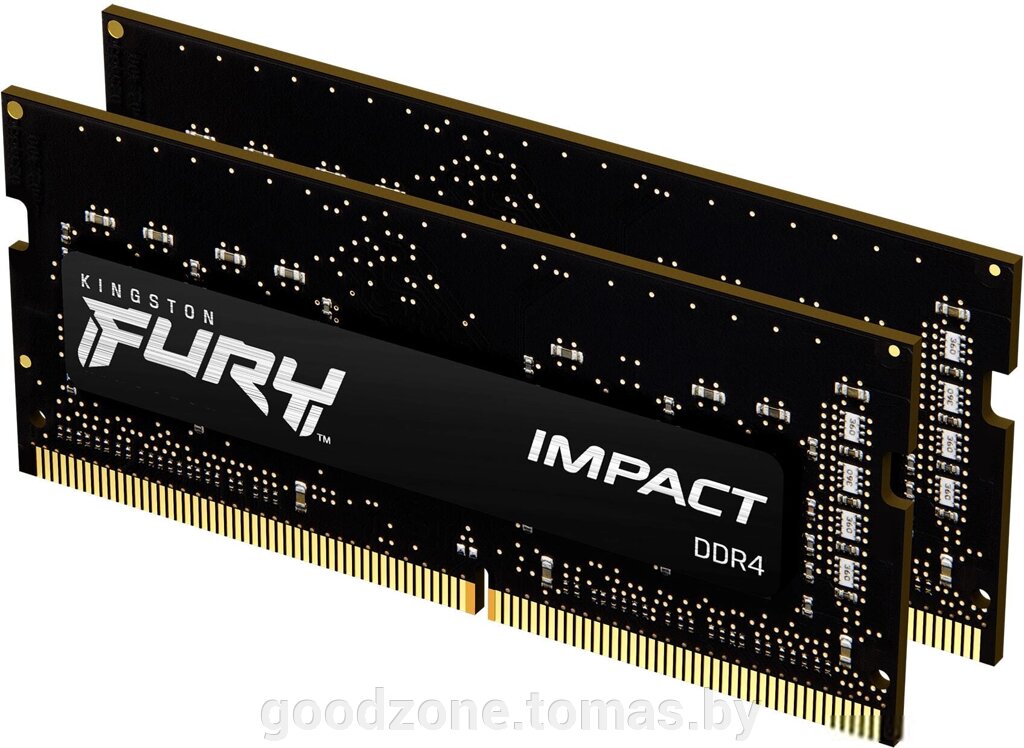Оперативная память Kingston FURY Impact 2x16GB DDR4 SODIMM PC4-21300 KF426S16IBK2/32 от компании Интернет-магазин «Goodzone. by» - фото 1